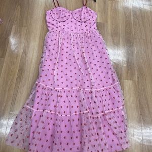 Betsey Johnson Valentine Hearts Dress Size 4